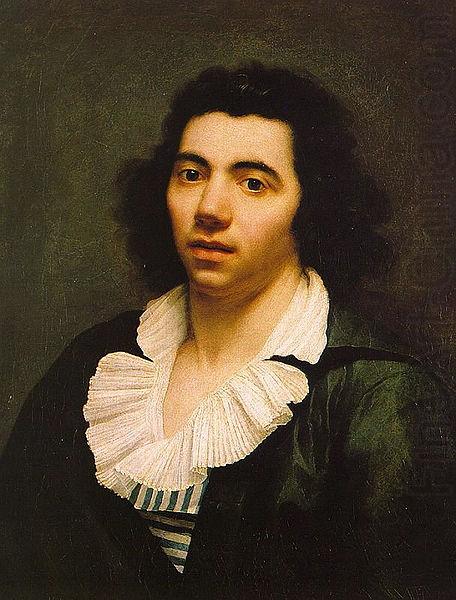 Self portrait, Anne-Louis Girodet de Roussy-Trioson